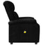 massagestol stof sort