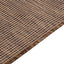 fladvævet udendørstæppe 160x230 cm brun