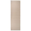 fladvævet udendørstæppe 80x250 cm stribet brun