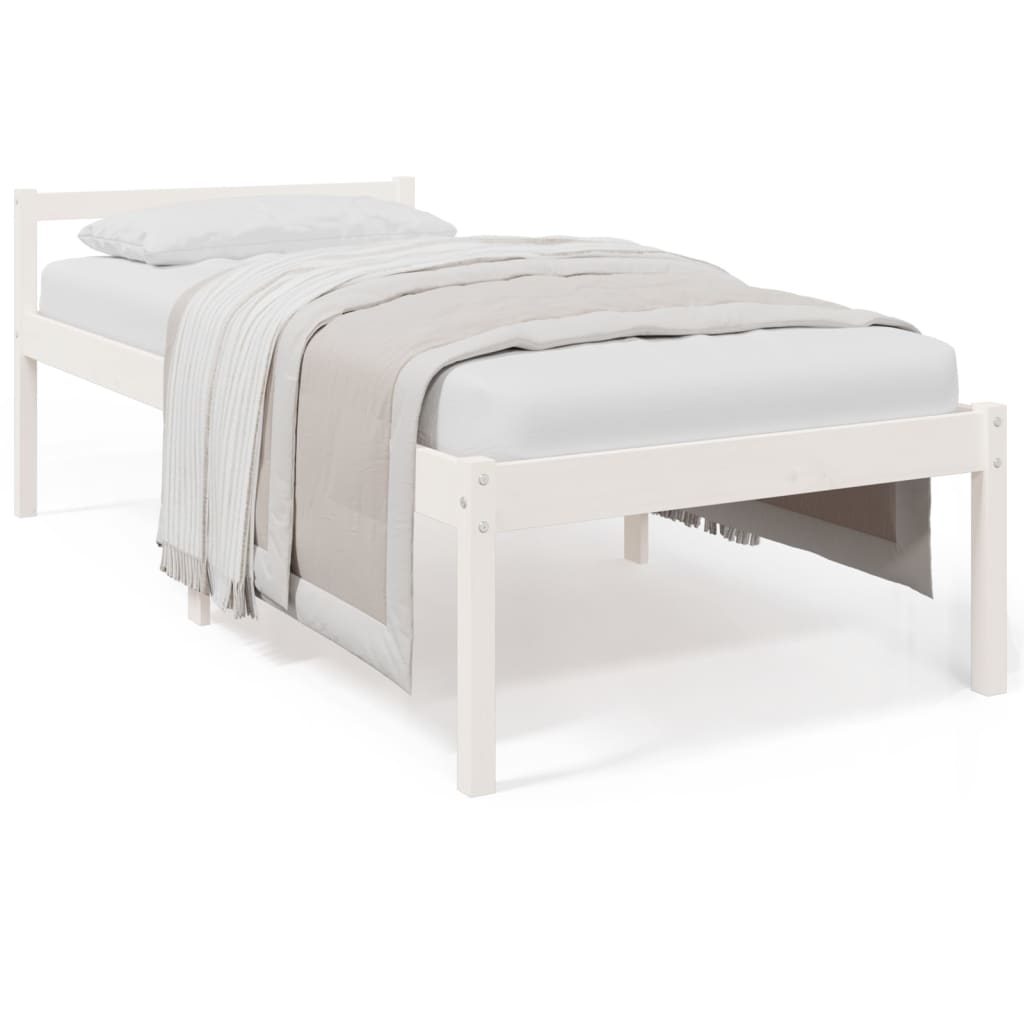 seniorseng 90x190 cm enkeltseng massivt fyrretræ
