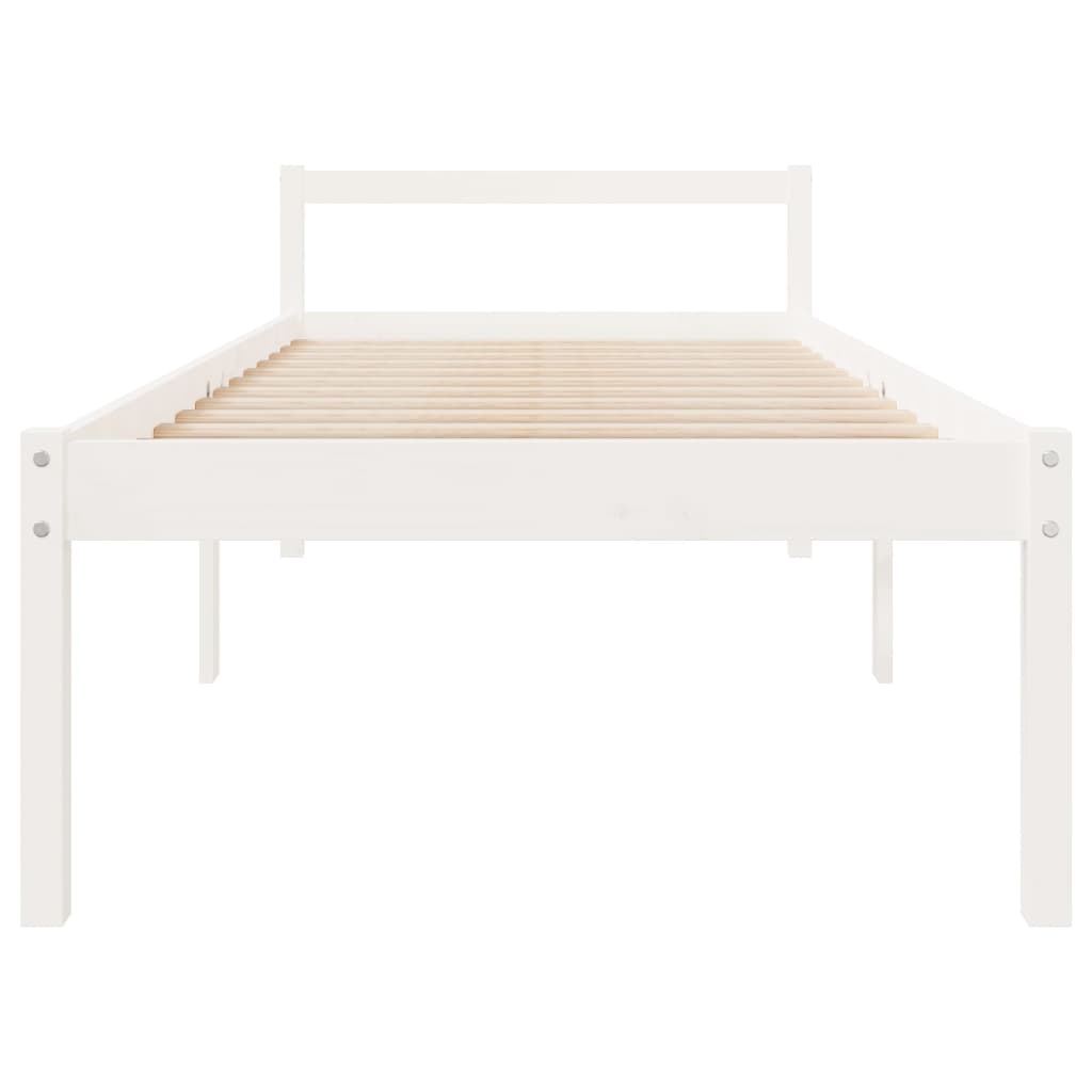 seniorseng 90x190 cm enkeltseng massivt fyrretræ