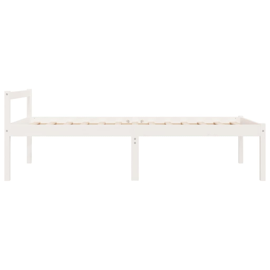 seniorseng 90x190 cm enkeltseng massivt fyrretræ