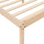 seniorseng 90x200 cm massivt fyrretræ