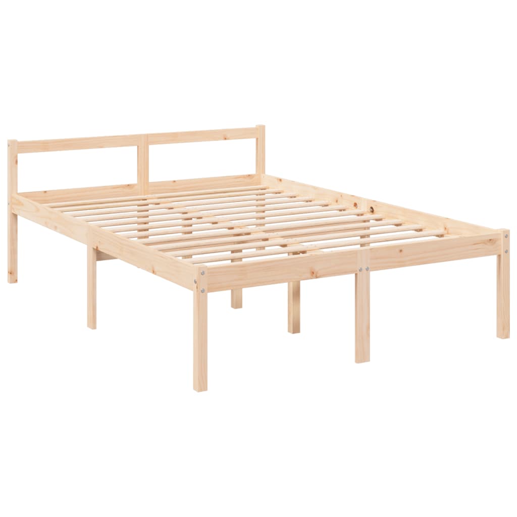 seniorseng 120x200 cm massivt fyrretræ