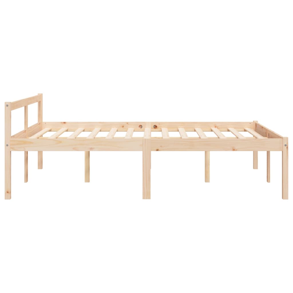 seniorseng 120x200 cm massivt fyrretræ