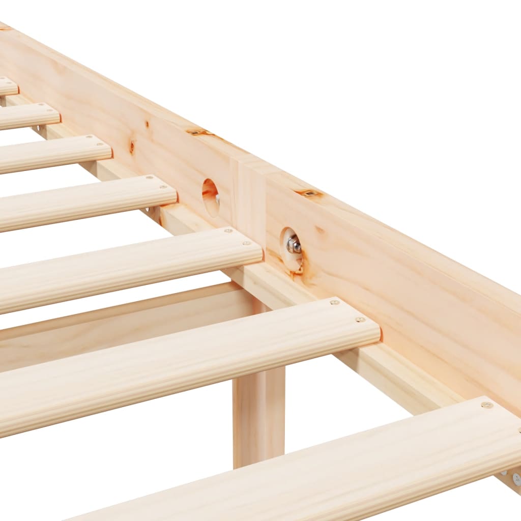 seniorseng 120x200 cm massivt fyrretræ