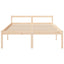 seniorseng 160x200 cm massivt fyrretræ