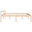 seniorseng 200x200 cm massivt fyrretræ