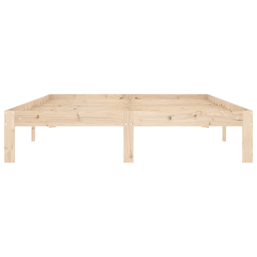 sengeramme 140x200 cm massivt fyrretræ