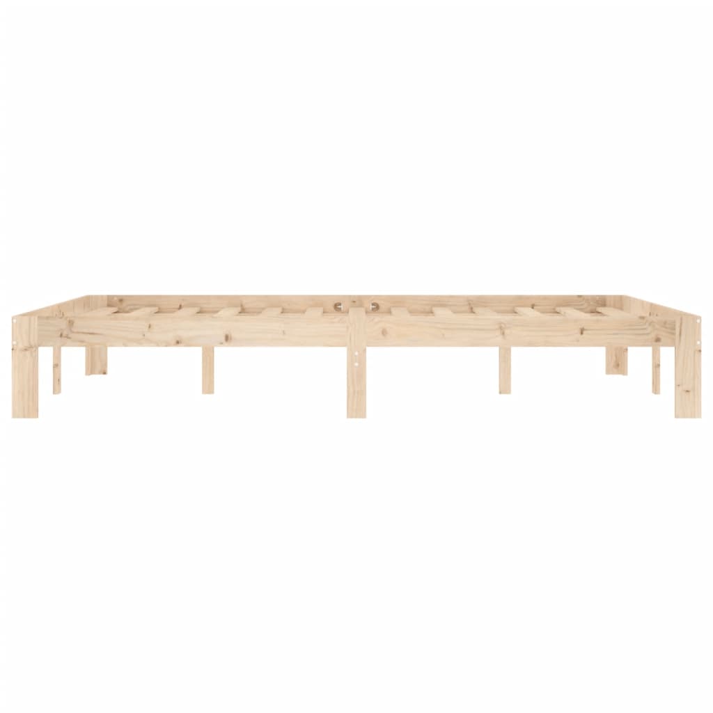 sengeramme 140x200 cm massivt fyrretræ