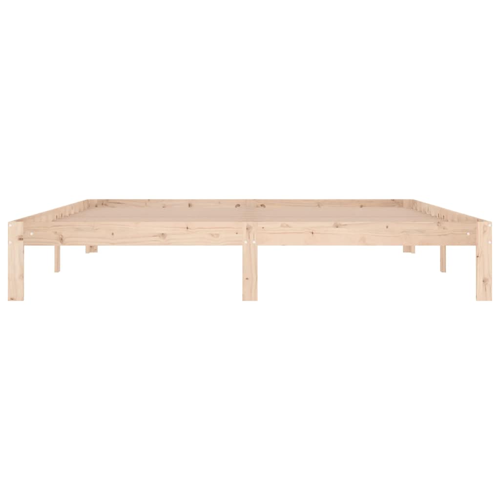 sengeramme 180x200 cm massivt fyrretræ