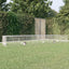 4-panels kaninbur 433x109x54 cm galvaniseret jern