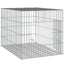 kaninbur 78x54x54 cm galvaniseret jern