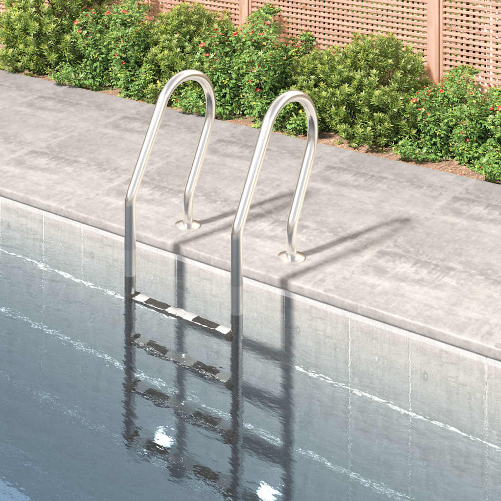poolstige 54x38x184,5 cm 304 rustfrit stål