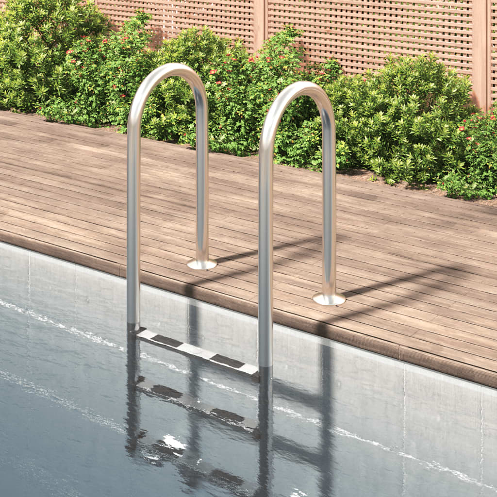 poolstige 54x38x158 cm 304 rustfrit stål billede