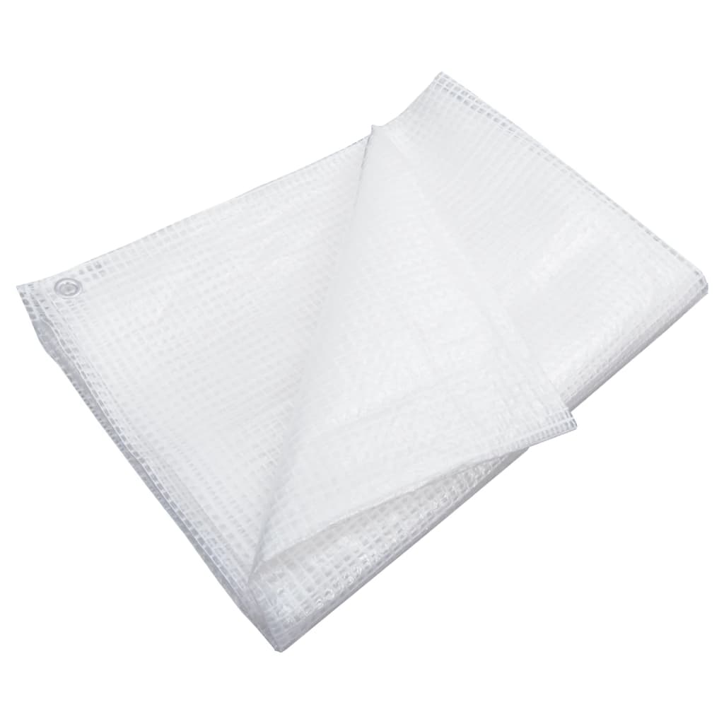 leno-presenning 140 g/m² 3x4 m hvid