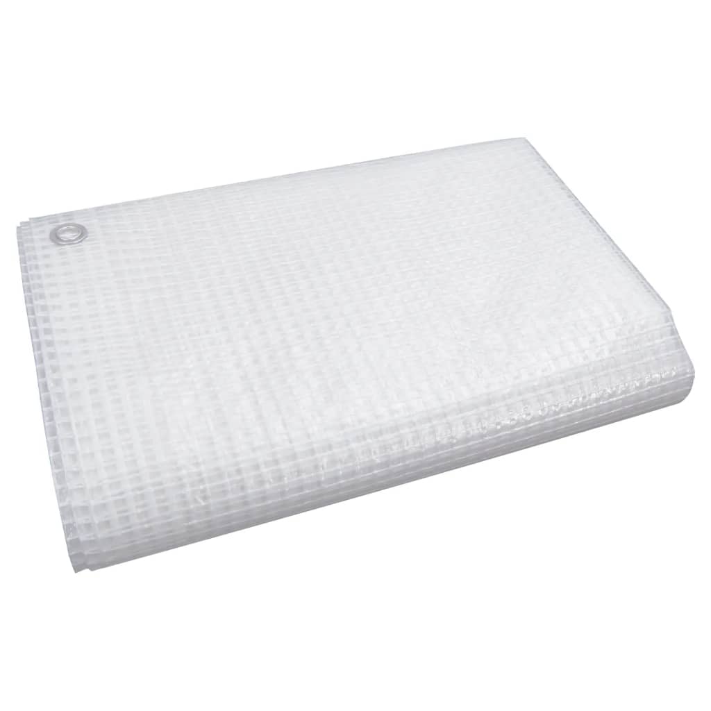leno-presenning 140 g/m² 3x6 m hvid