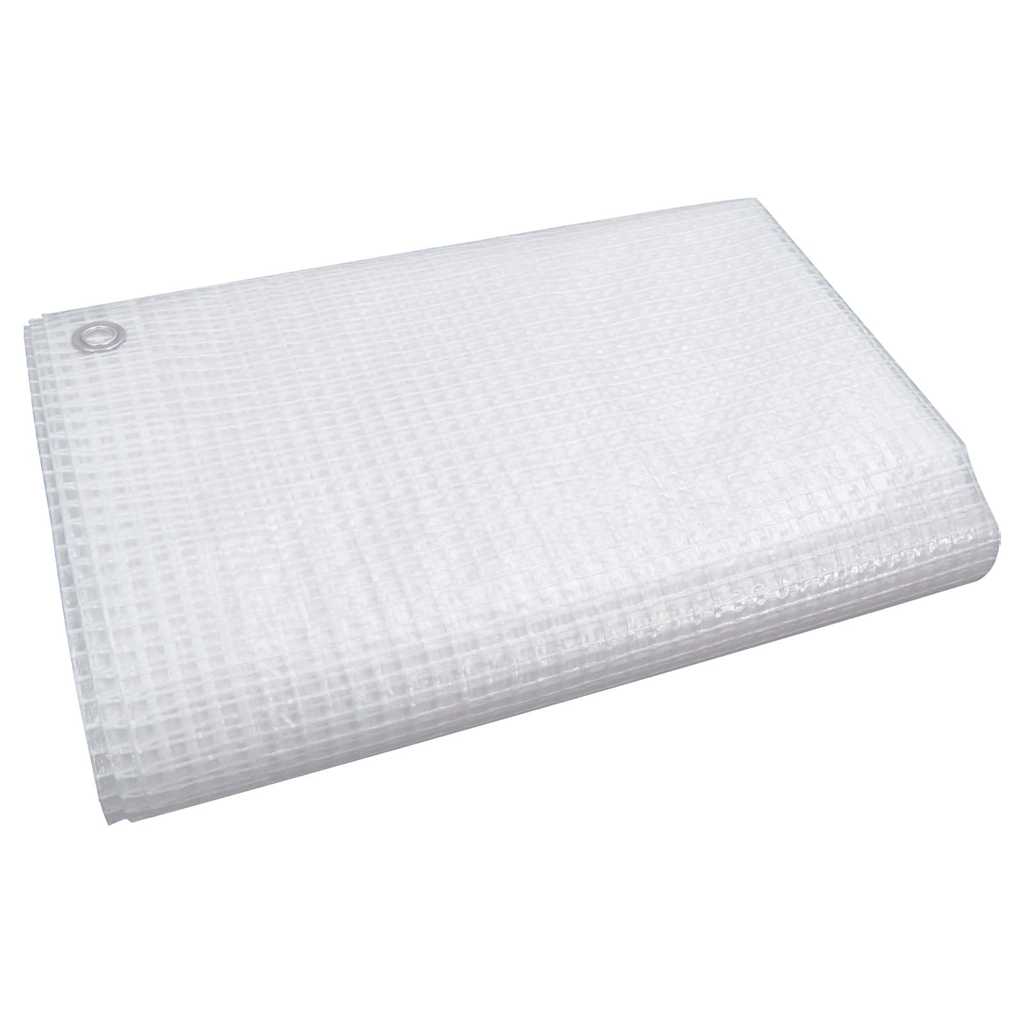 leno-presenning 140 g/m² 6x8 m hvid