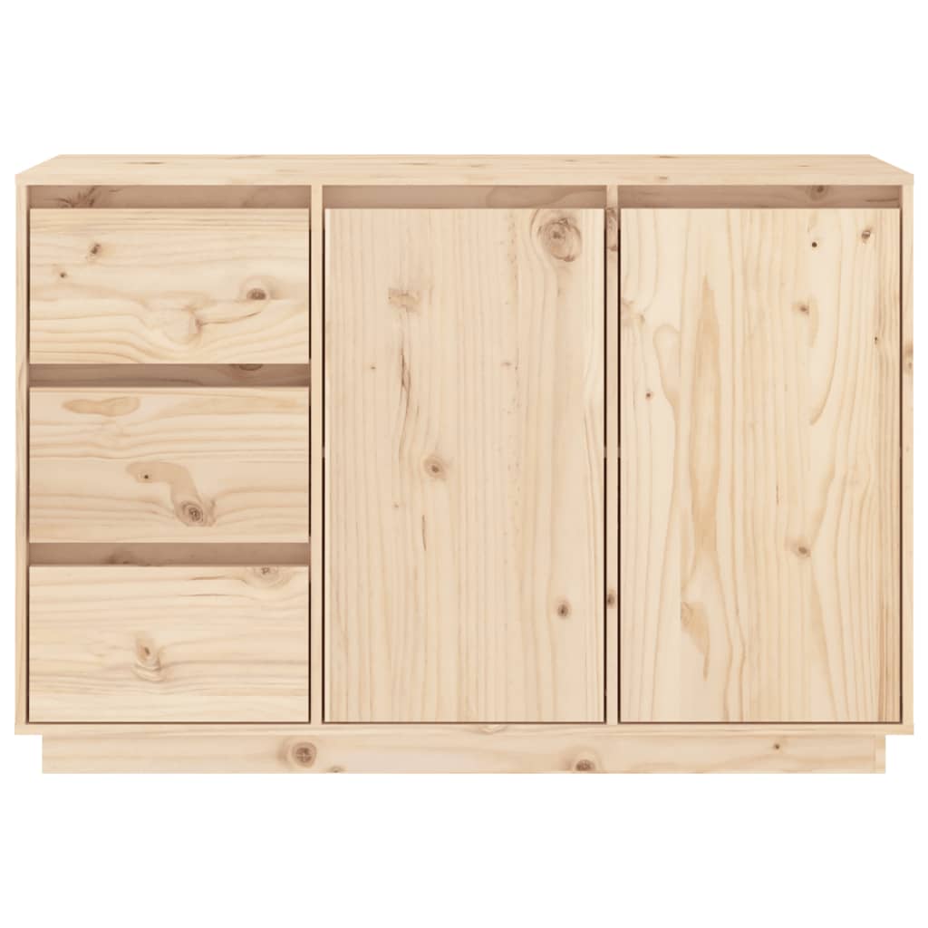 skænk 111x34x75 cm massivt fyrretræ