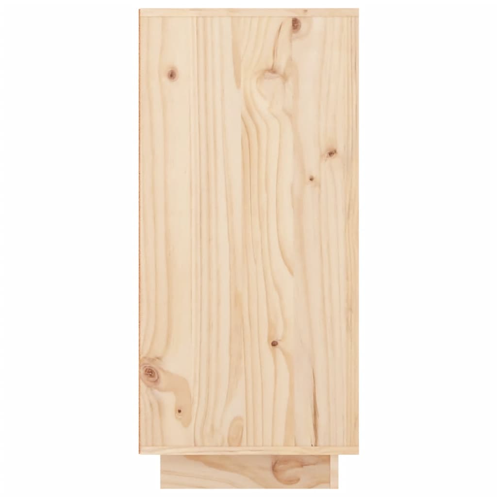skænk 111x34x75 cm massivt fyrretræ