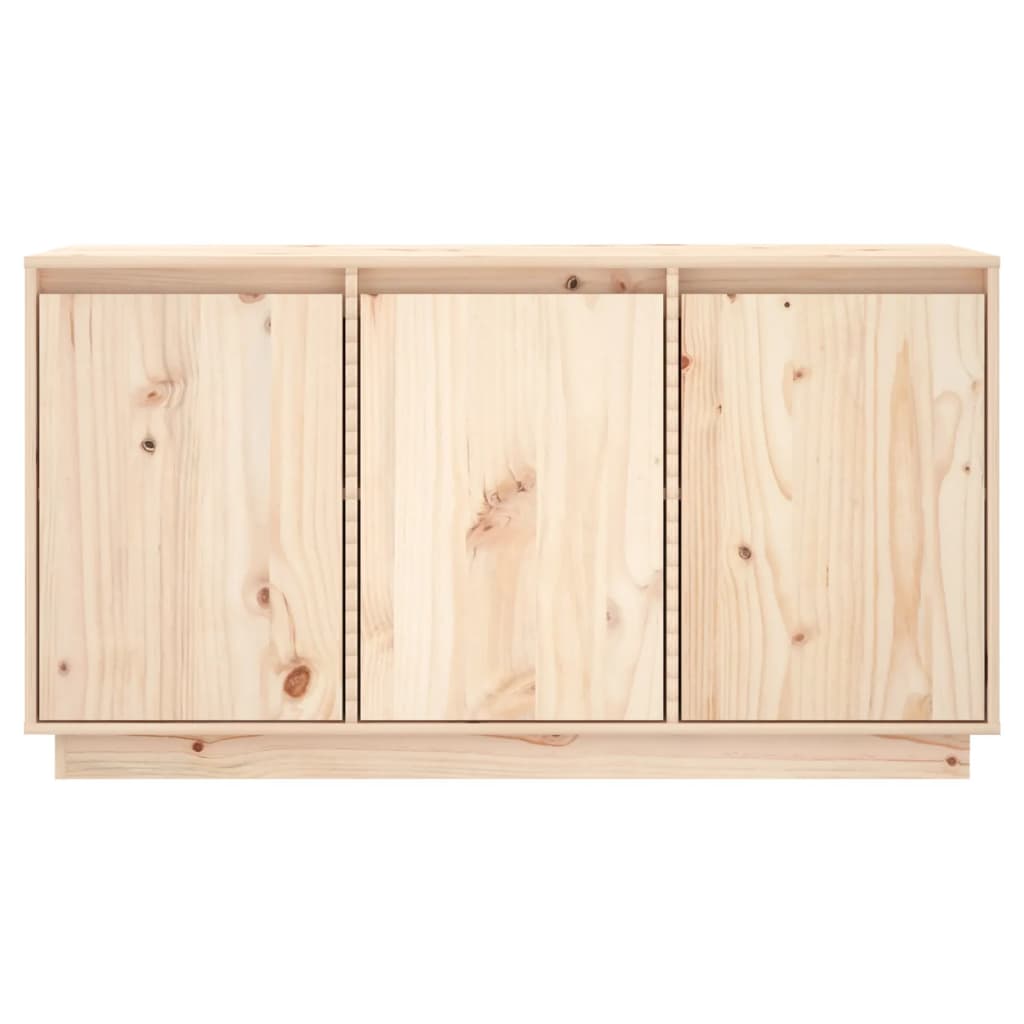 skænk 111x34x60 cm massivt fyrretræ