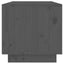 tv-bord 60x35x35 cm massivt fyrretræ grå
