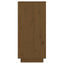 konsolskab 60x34x75 cm massivt fyrretræ gyldenbrun