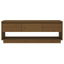 tv-bord 110,5x34x40 cm massivt fyrretræ gyldenbrun