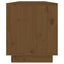 tv-bord 110,5x34x40 cm massivt fyrretræ gyldenbrun