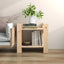 bogreol/rumdeler 60x35x57 cm massivt fyrretræ