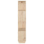 bogreol/rumdeler 51x25x132 cm massivt fyrretræ