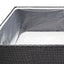 plantekasse 157x80x40 cm polyrattan sort