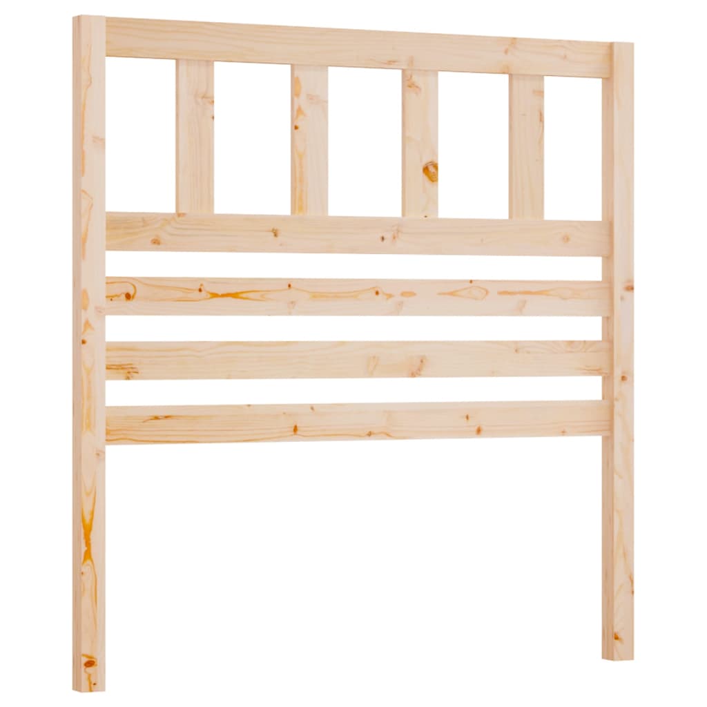 sengegærde 96x4x100 cm massivt fyrretræ