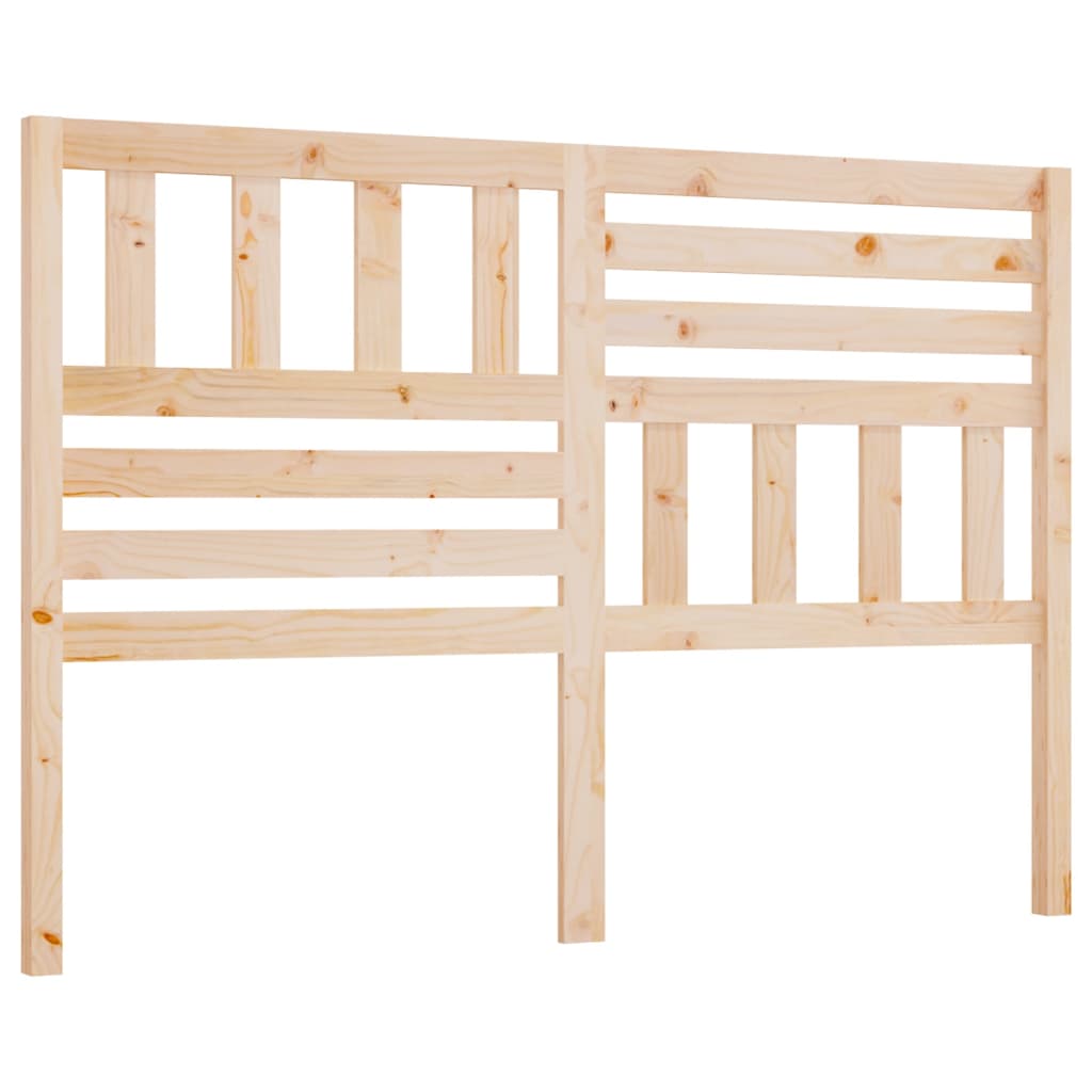 sengegærde 141x4x100 cm massivt fyrretræ