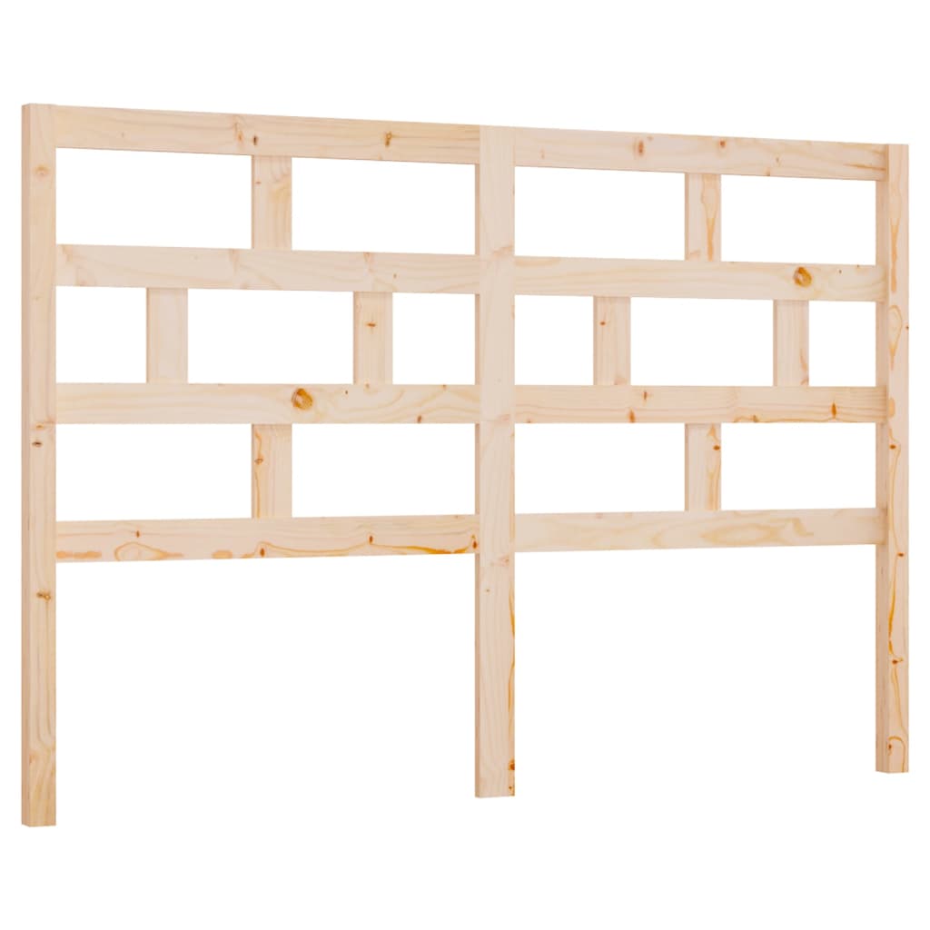 sengegærde 166x4x100 cm massivt fyrretræ
