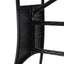havebord sort 80 x 80 x 74 cm polyrattan
