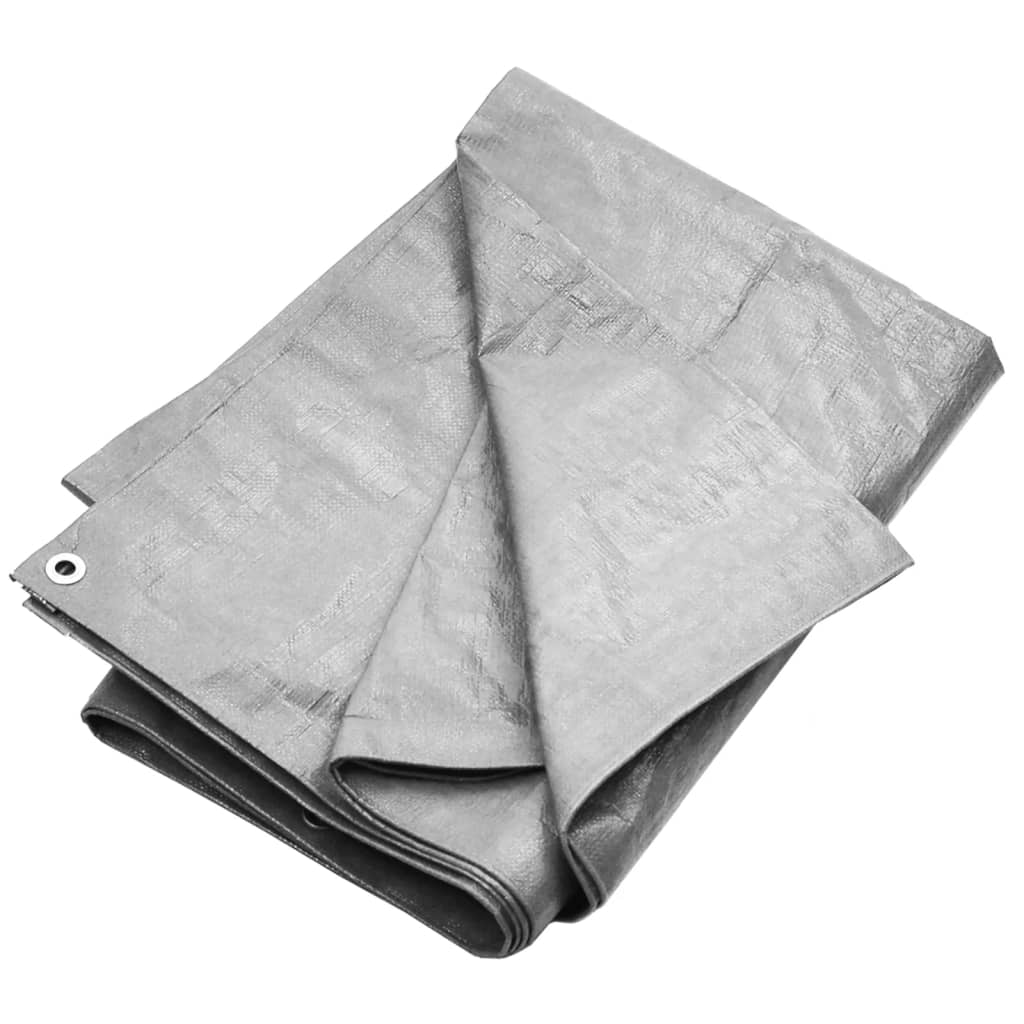 presenning 3x3 m 180 g/m² HDPE grå