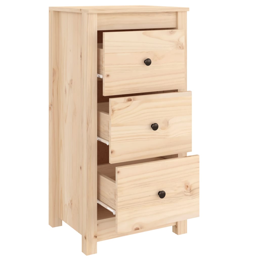 skænk 40x35x80 cm massivt fyrretræ