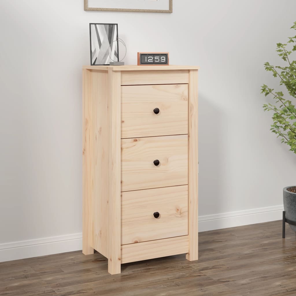 skænk 40x35x80 cm massivt fyrretræ