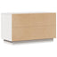 tv-bord 74x35x44 cm massivt fyrretræ hvid