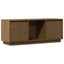 tv-bord 110,5x35x44 cm massivt fyrretræ gyldenbrun