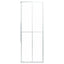 brusekabine 90x70x180 cm matteret sikkerhedsglas
