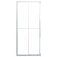 brusekabine 90x70x180 cm matteret sikkerhedsglas