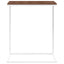sidebord 55x35x66 cm konstrueret træ hvid