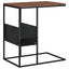 sidebord 55x36x59,5 cm konstrueret træ sort