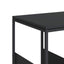 sidebord 55x36x59,5 cm konstrueret træ sort