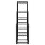 blomsterstativ 83x25x80 cm jern sort