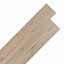 Gulvplanker 18 pcs Eg Brun 2,51 m² PVC