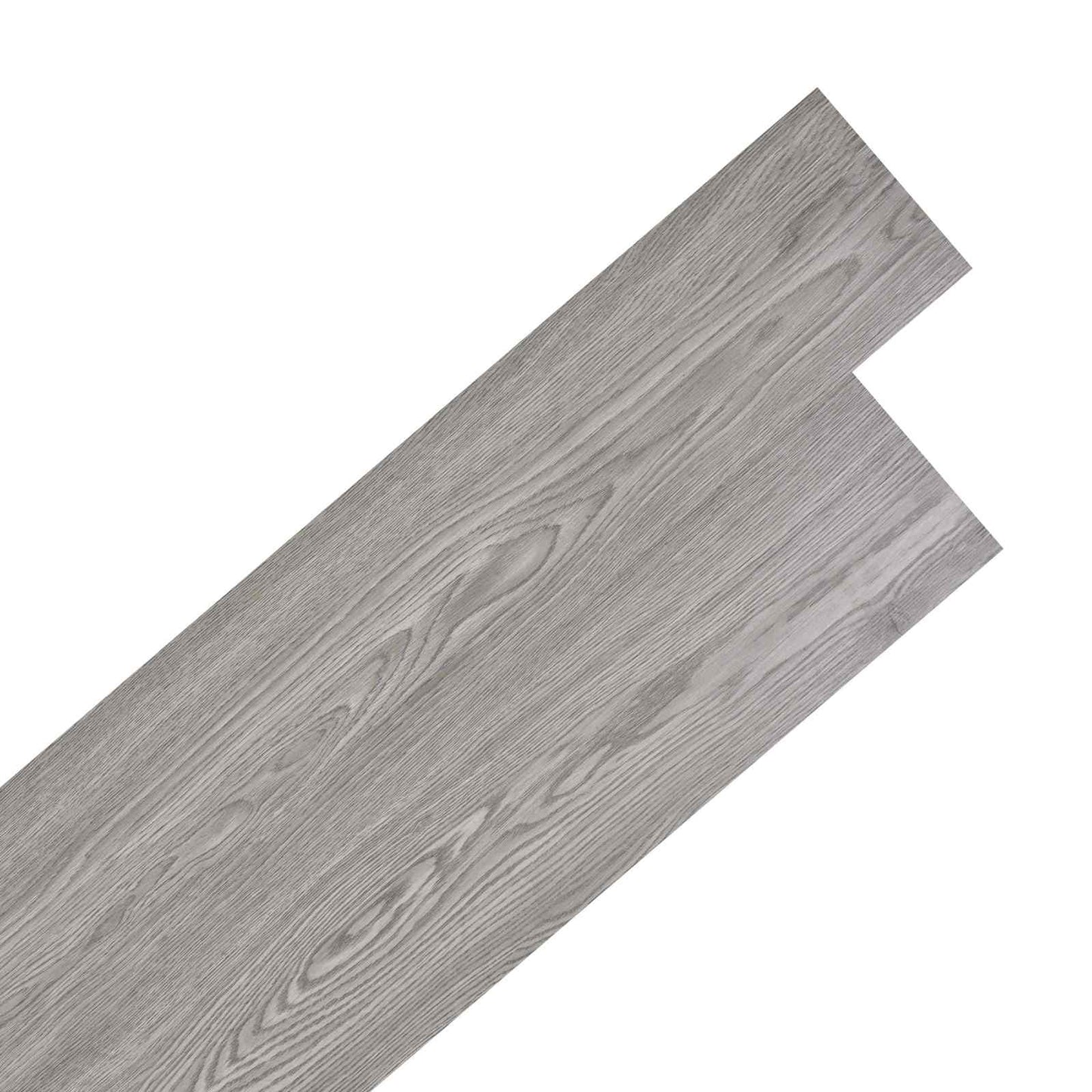 Gulvplanker 18 pcs Mørkegrå 2,51 m² PVC