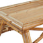 picnicbord 115x115x81 cm bambus